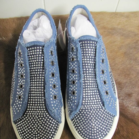 Montana West Women's Rhinestone Sneakers NIB - Picture 10 of 13